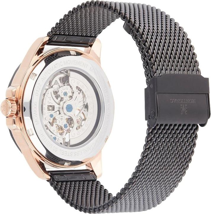 Produktbild Montignac Automatische Uhr Round (Skeleton-Uhr, 42 mm)
