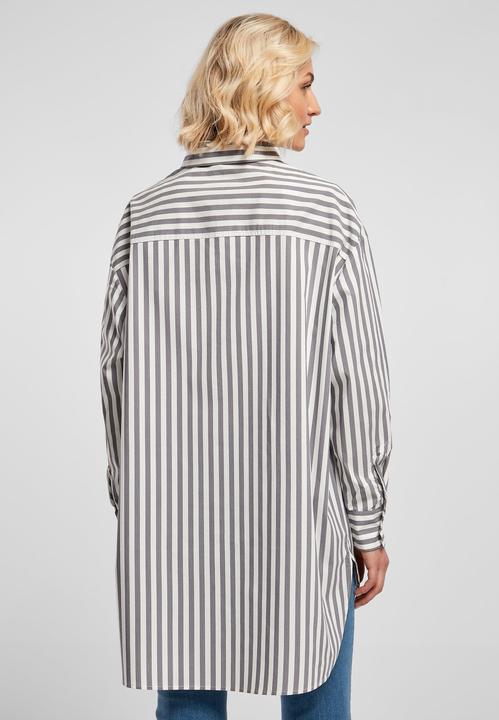 Actual product image Urban Classics Ladies Oversized Stripe Shirt - 17916 (XS)