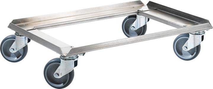 Produktbild Köhler Edelstahl-Rollrahmen, L 611 x B 411 mm (250 kg)