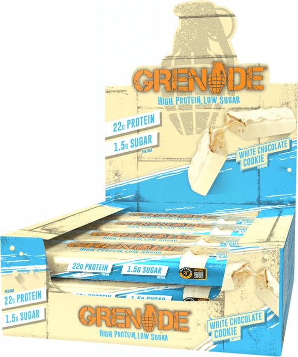 Actual product image All Stars Grenade Carb Killa Protein Bar (White chocolate, 1 pcs., 720 g)