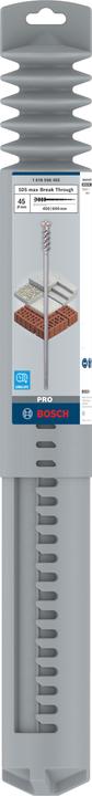 Actual product image Bosch Professional Zubehör PRO SDS max-9 break through drill bit, 45 x 450 x 600 mm (45 mm)