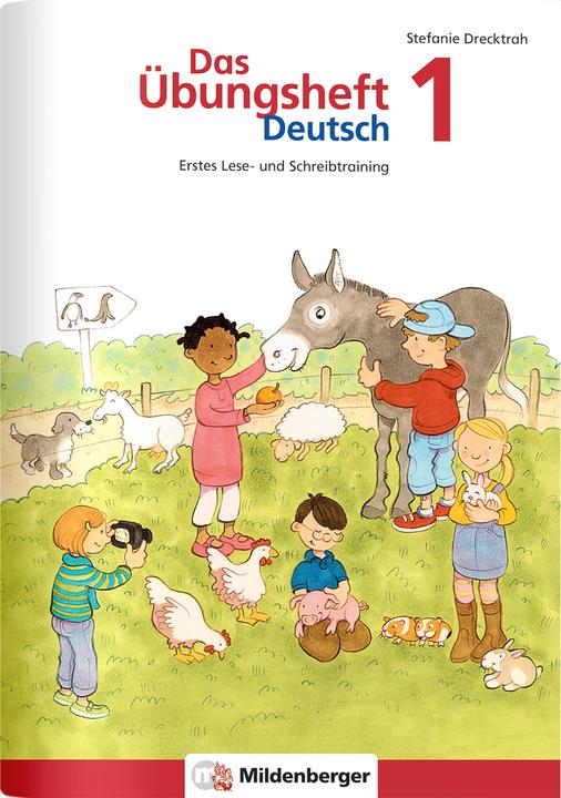 Actual product image Das Übungsheft Deutsch 1 (German, Stefanie Drecktrah, Heike Treiber, Eve Jacob, 2023)