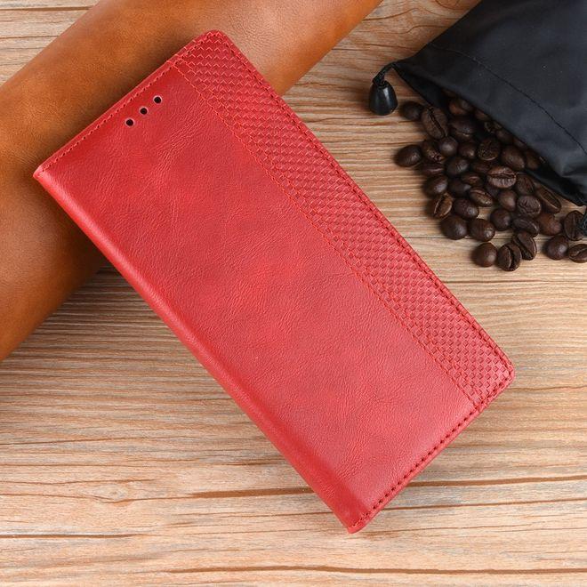 Actual product image MU Classic Retro Leather Bookcover Series (1S (2020), Alcatel 3X (2020))
