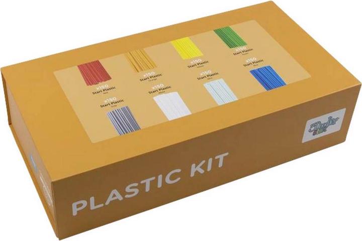 Produktbild 3Doodler 185183 MINT Filament Start Filament-Paket 1 St. (PLA, Grün, Weiss, Grau, Blau, Gelb, Rot, Orange)