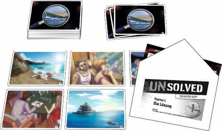 Actual product image Amigo Unsolved - Death on the yacht.02252 (German)