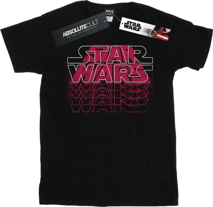 Immagine prodotto Star Wars Blended Logos Maglietta Ampia Donna (M)