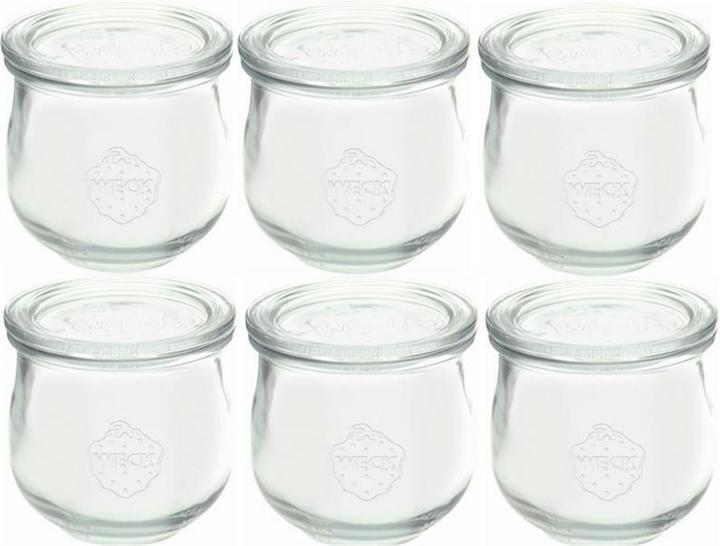 Image du produit Weck Pot de conservation 370 ml, 6 pièces (6 pcs, 0.37 l)