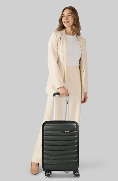 Immagine prodotto Bench Paris 4 Rollen Kabinentrolley S 56 cm mit Dehnfalte (45 l, Bagaglio a mano (fino a 50 litri))