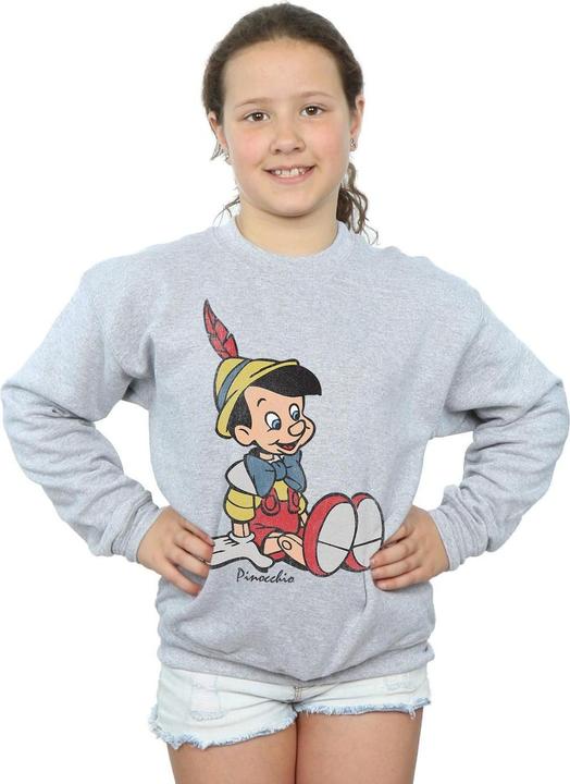 Immagine prodotto Disney Pinocchio Classic Pinocchio Felpa Ragazze (152, 158)