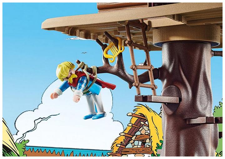 Actual product image Playmobil Asterix: Troubadix with tree house (71016, Playmobil Asterix)