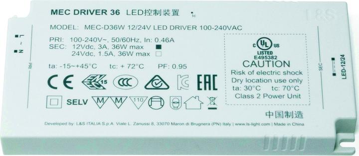 L&S Meccano Driver All in One 12 / 24 V, 18-90 W