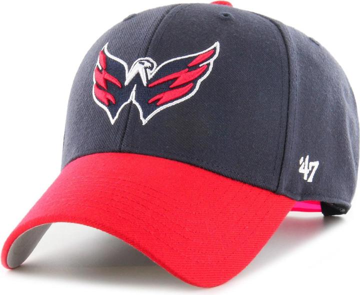 Actual product image 47 Brand Curved Snapback Cap NHL Vintage Washington Capitals