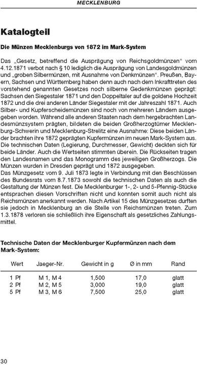 Valori nutrizionali e ingredienti Die deutschen Münzen seit 1871 (Tedesco, Michael Kurt Sonntag, Kurt Jaeger, 2023)