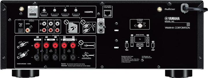 Actual product image Yamaha TSR-400 (5.2 channels, FM, DAB+)