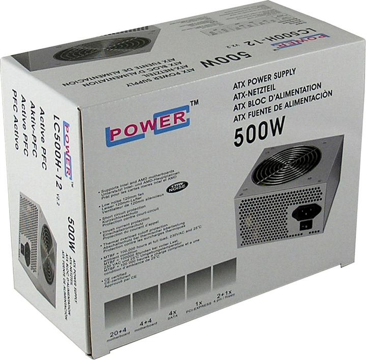 Produktbild LC-Power Office Series - LC500H-12 V2.2 (500 W)