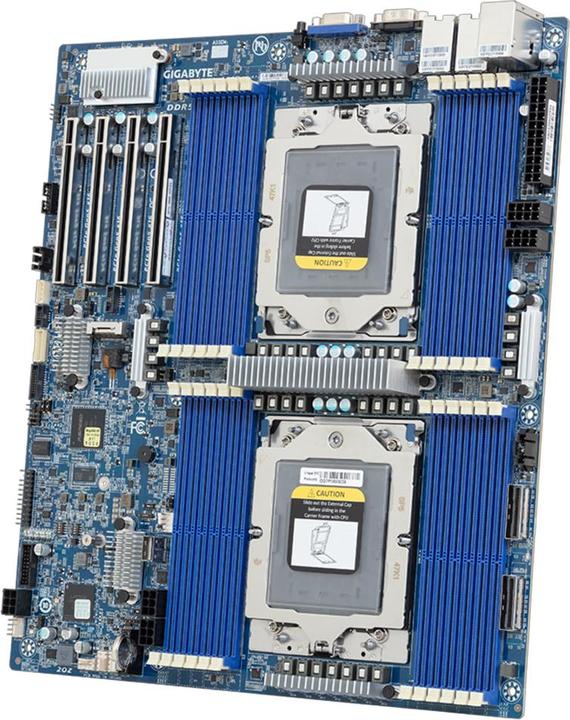 Actual product image Gigabyte MZ73-LM0 (SP5, AMD SoC, E-ATX)