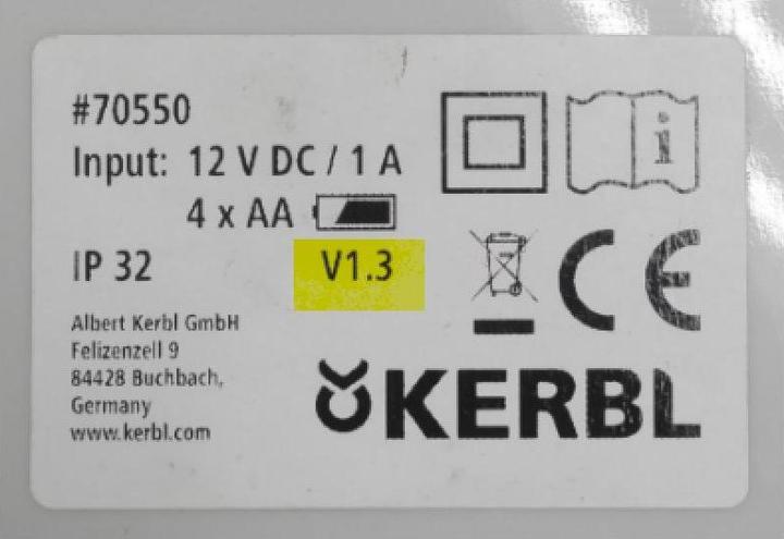Kerbl 70556 Solar-Akku-Set für automatische Hühnertür ab Version 1.3, Solarmodul