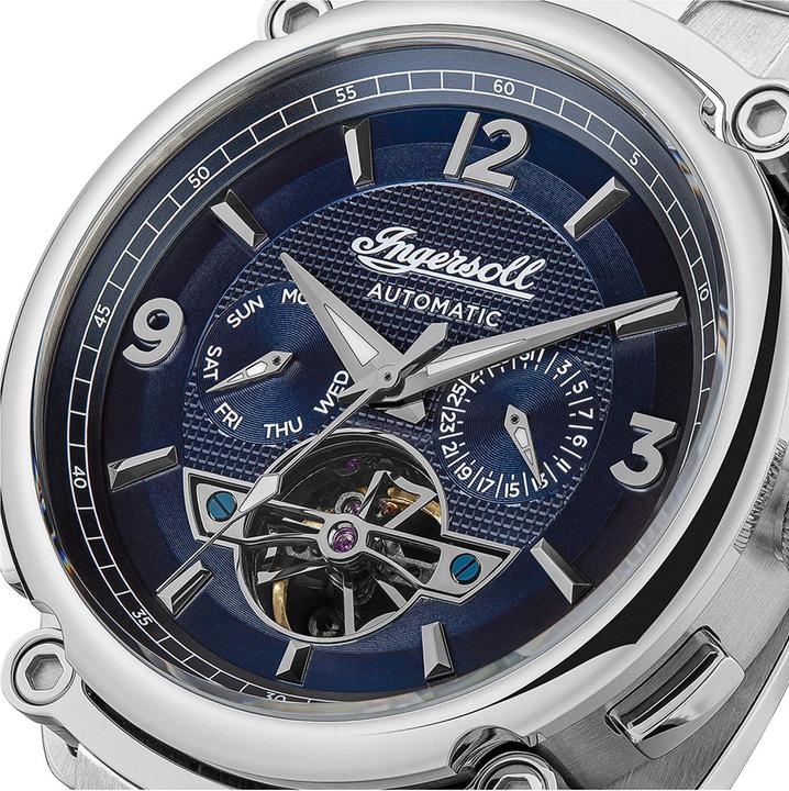 Actual product image Ingersoll 1892 Ingersoll I01107 The Michigan Automatic Mens Watch 45mm 5ATM (Analogue wristwatch, 45 mm)