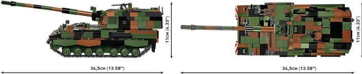 Actual product image Cobi 2000 self-propelled howitzer