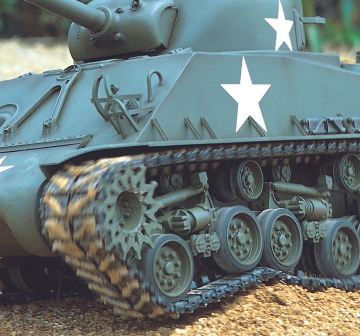 Actual product image Tamiya M4 Sherman 105mm How. (Kit)