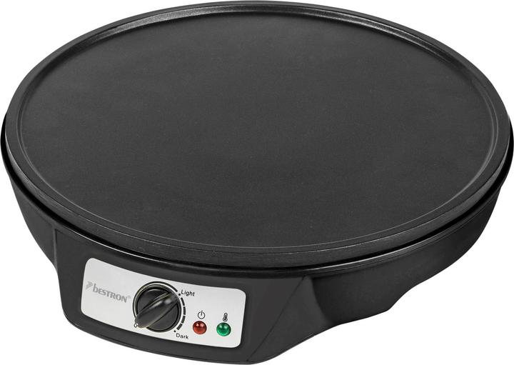 Image du produit Bestron Crêpière au design rétro, pour les crêpes de Ø 30 cm, y compris le répartiteur de pâte et le