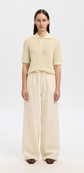 Produktbild Selected Femme Baumwoll Polohemd aus Strick (XL)