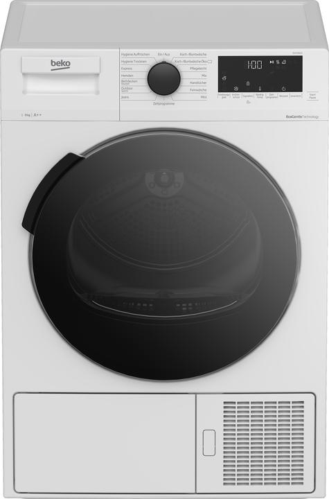 Produktbild Beko DHC946GX Wäschetrockner Freistehend Frontlader A++ (9 kg, Rechts)