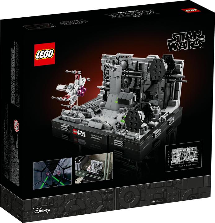 Actual product image LEGO Death Star Trench Run Diorama (75329, LEGO Star Wars)