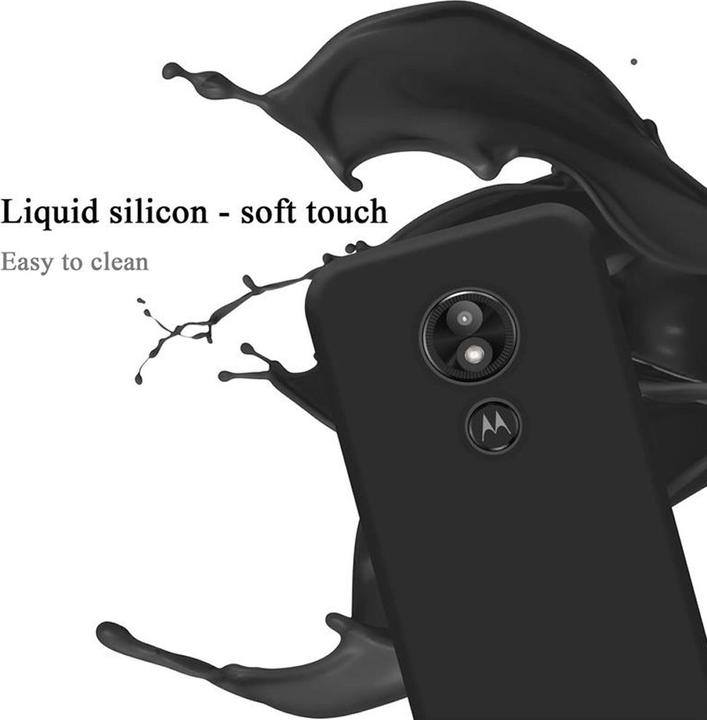 Immagine prodotto Cadorabo Copertura della cassa del silicone liquido TPU (Motorola Moto E5 Play Go)