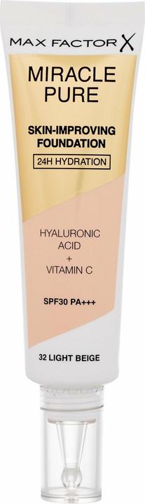 Max Factor Miracle Pure Skin-Improving Foundation (32 Light Beige)