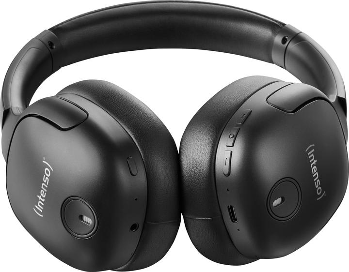 Actual product image Intenso O400HA over-ear headphones - Hybrid Active Noise Cancelling, up to 75 hours runtime and B (ANC, 75 h, Wireless)