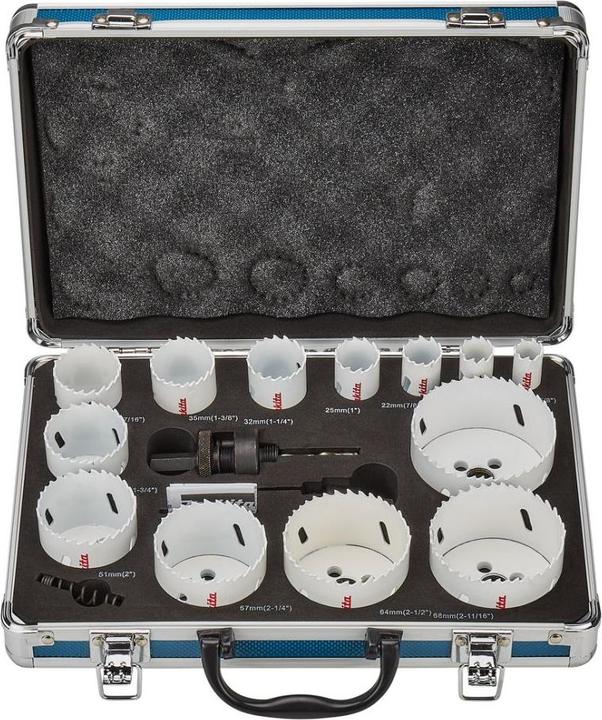 Productafbeelding Makita D-47307 Gatenzaagset 16 stuks (35 millimeter)