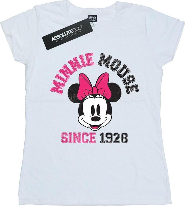 Actual product image Disney Womens/Ladies Mickey Mouse Since 1928 Cotton T-Shirt (S)
