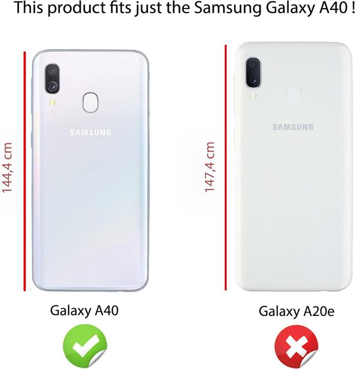Actual product image Nalia Glitter cover (Samsung Galaxy A40)