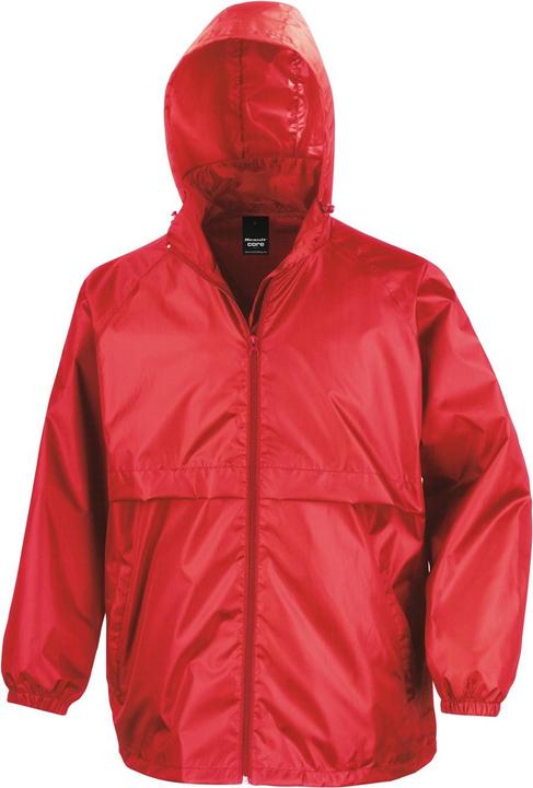 Actual product image Result Clothing Unisex Adult Lined Lightweight Waterproof Jacket (XS)