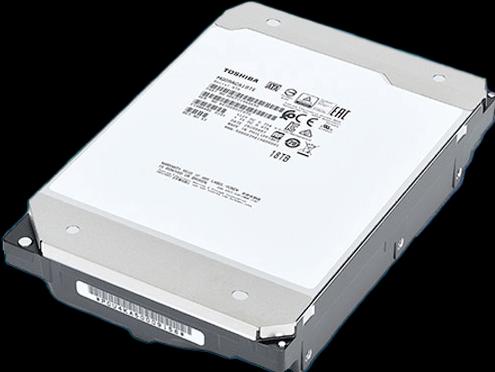 Actual product image Toshiba MG09, 3.5", 14 TB, 7200 RPM (14 TB, 3.5", CMR)