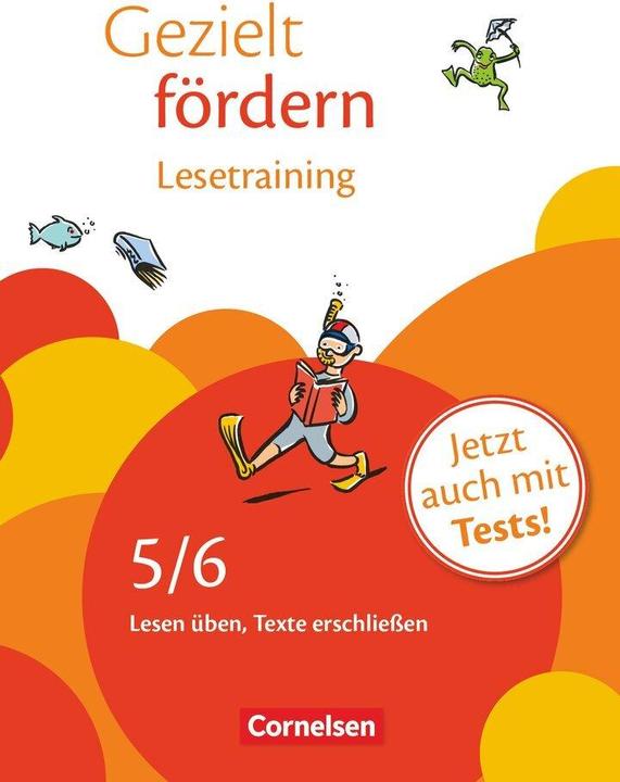 Immagine prodotto Gezielt fördern 5./6. Schuljahr. Lesetraining. Arbeitsheft mit Lösungen (Tedesco, Ellen Schulte-Bunert, Sigilli Christiane, Katrin Boyke, 2012)