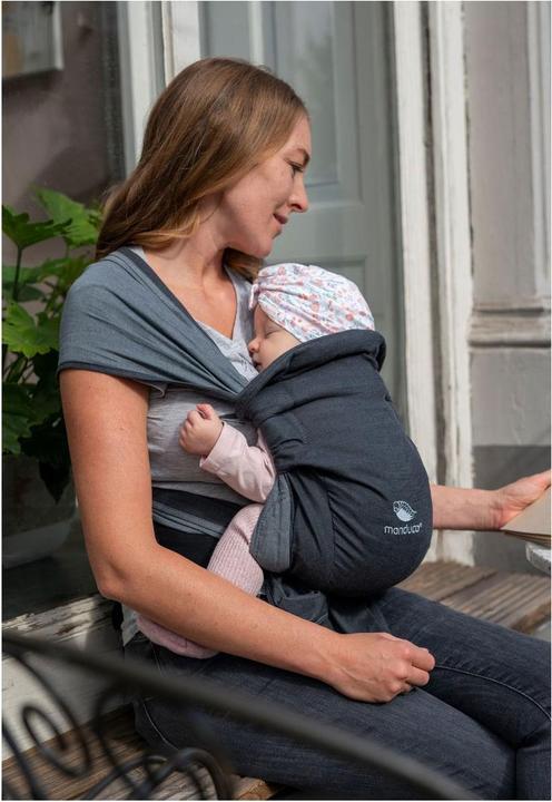 Produktbild Manduca Babytrage Twist Anthrazit Schwarz
