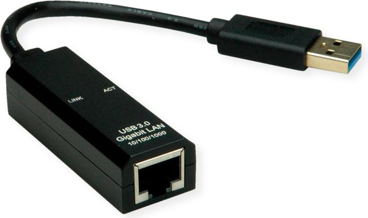 Immagine prodotto Value Convertitore USB3.2 Gen1 Gigabit Ethernet (USB-C 3.2 Gen 1, RJ45 Gigabit Ethernet (1x))