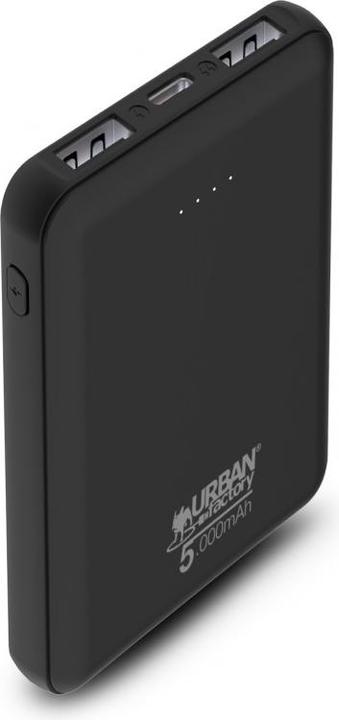 Produktbild Urban Factory USB-C / USB-A POWERBANK 5000MAH (5000 mAh, 18.50 Wh)