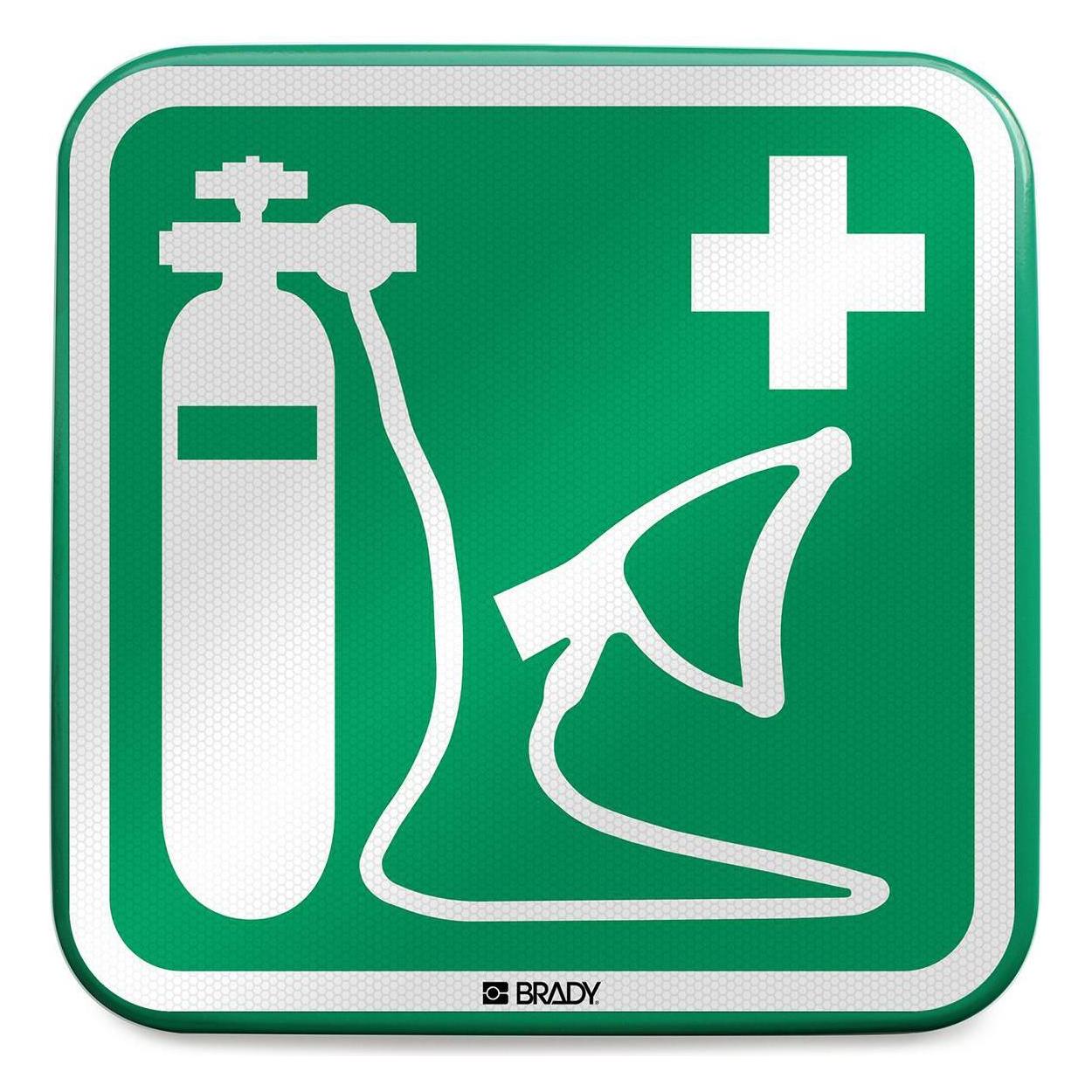 Sicherheitsschild Für Batterieladestationen Aluminium