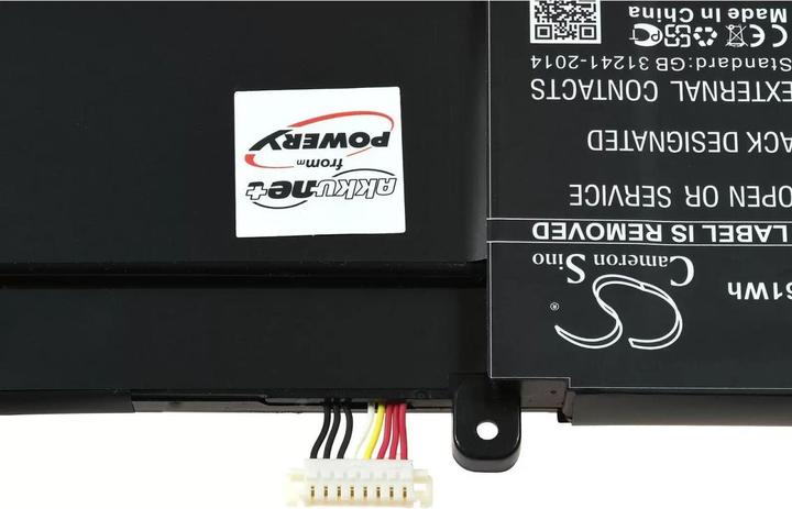 Image du produit AccuCell Batterie Asus ZenBook Pro UX550VD-BN032T, UX550VD-BN068T, type C42N1630 et autres (4650 mAh)