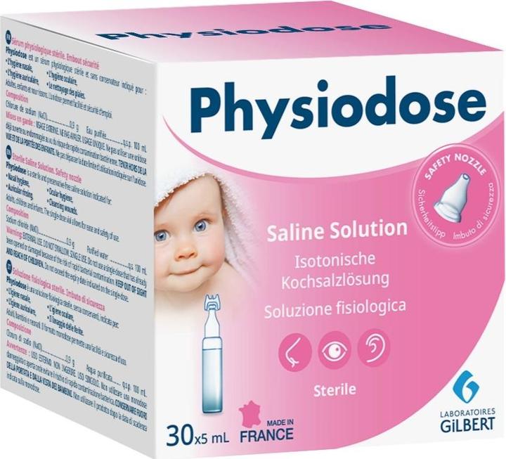 Image du produit Physiodose Sérum physiologique (30 pièce(s))