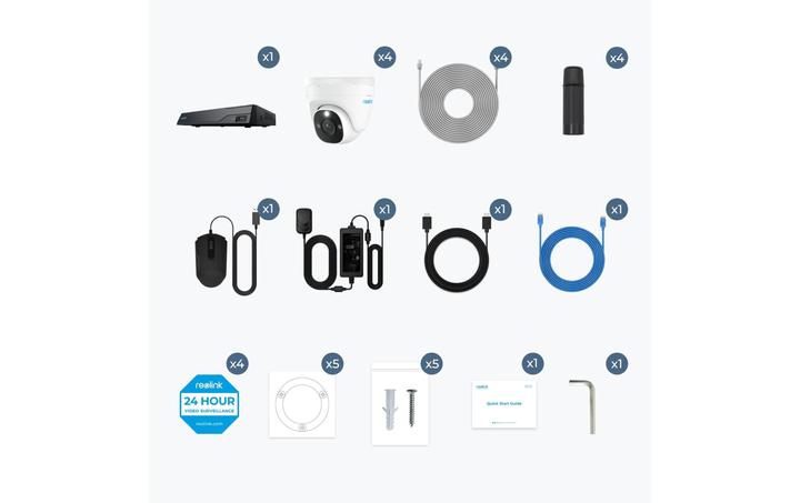 Actual product image Reolink NVS8-8MD4 (3840 x 2160 pixels)