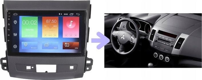 Produktbild No Name RADIO GPS NAVIGATION PEUGEOT 4007 2006-2012 ANDROID (9")