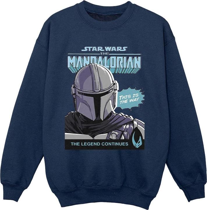 Star Wars Mando Comic Cover Sweatshirt Mädchen