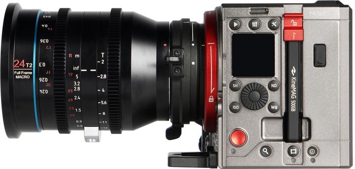 Immagine prodotto Sirui Set di 3 obiettivi Jupiter 24mm/35mm/50mm T2 Macro Cine Full Frame con attacco PL (Arriva PL, Full-frame)