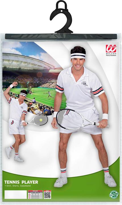 Actual product image Widmann Tennis player costume (S)
