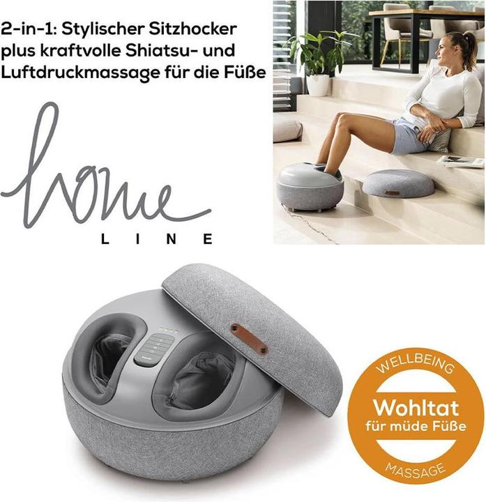 Image du produit Beurer FM 120 Masseur de pieds shiatsu 2 en 1