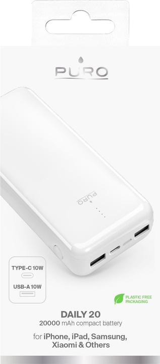 Immagine prodotto Puro Power Bank (20000 mAh, 74 Wh)